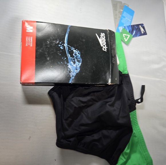 Speedo Men's Swimsuit Brief PowerFlex Eco Solar - Picture 2 of 3